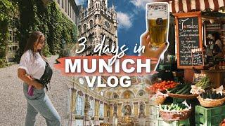 3 days in MUNICH, germany! (travel vlog) | european summer 2024