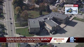 Kenosha police search for suspicious person at Roosevelt Elementary School