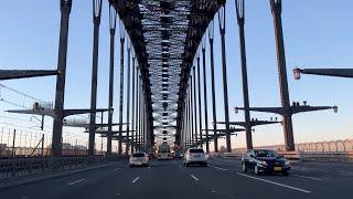 Sydney 4K - Sunset Drive - Darling Harbour-Harbor Bridge-Northern Suburbs