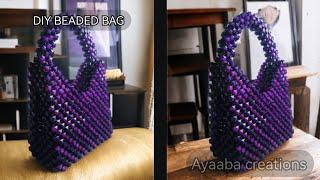 how to make a beaded bag for beginners