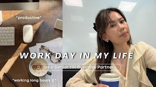 HR DIARIES  work day in my life as a Senior HR Business Partner  (so much going on)