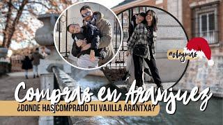 COMPRAS en ARANJUEZ I Mi VAJILLA & mis VASOS I TURISMO EN ARANJUEZ I #vlogmas