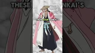 These 4 Bankai's are Banned from the SOUL SOCIETY!! #bleach #bleachanime #shorts