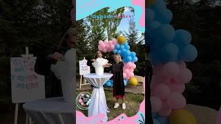 Magic Gender Reveal ️ #babyshower #boyorgirl #genderreveal #genderparty