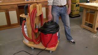 Upgrade a Shop Vac With a Cyclone Separator Cart!