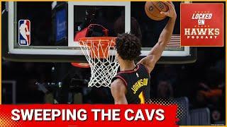 Atlanta Hawks sweep Cavaliers Cavaliers, NBA Cup, Trae Young, Jalen Johnson, De'Andre Hunter, etc.