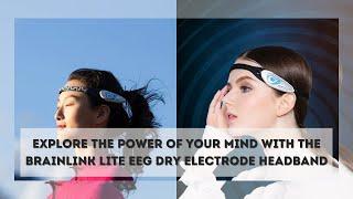 Brainlink Lite EEG Dry Electrode Headband - Mind Control Brainwave Feedback Concentration