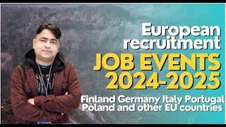 Unlock Your Career in Europe and Finland | Top Recruitment Services & Job Events 2024-2025