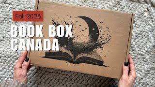 Book Box Canada Unboxing Fall 2023: Book Subscription Box