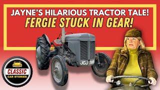 Jayne's Hilarious Tractor Adventure! The Fergie TE20