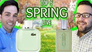 TOP 5 SPRING FRAGRANCES Live With Jeff From SoCal Scents | Lacoste, Imaginary Authors, and More