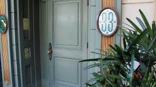 Club 33 tour at Disneyland with Trophy Room, elevator, balconies over New Orleans Square