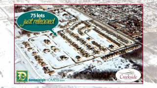 Devonleigh Homes Creekside Community in Collingwood Ontario