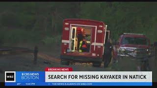 Crews search for missing kayaker on Lake Cochituate in Natick