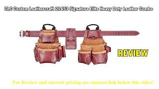 Review CLC Custom Leathercraft 21453 Signature Elite Heavy Duty Leather Combo System 2021