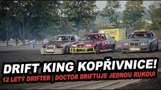 Drift King Kopřivnice | Skvělé battly | Doktor driftuje jednou rukou!