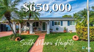 FOR SALE $650,000 / 4 Beds 2 Bath / South Miami Heights