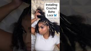 Best Crochet Boho Locs #hair #naturalhair #hairstyles #protectivestyles #crochetlocs