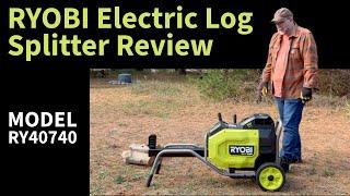 ⁠Ryobi 40V Electric Kinetic Log Splitter RY40740: Unboxing & First Use