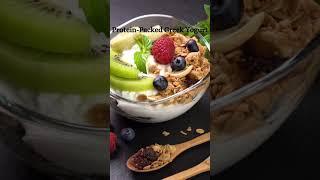 3 Minute High Protein Breakfast Ideas #shorts