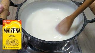 HOW TO MAKE CREAM CORNSTARCH - EASY AND FAST!