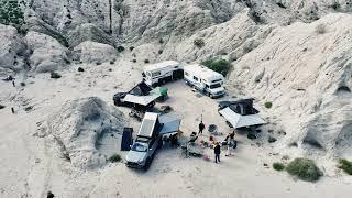 Camping in Painted Canyon