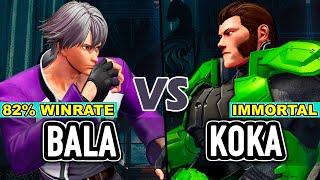 KOF XV ▰ BALA (Rock/Ángel/Iori) vs KOKA (Maxima/K'/Isla)