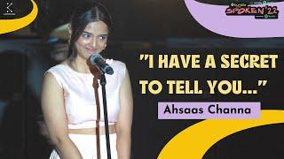 My Secret Sister - Ahsaas Channa | Spoken Fest 2022 | Storytelling