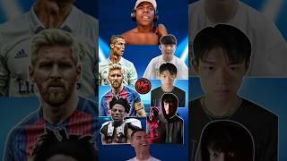 Football (Ronaldo & Messi & İshowspeed) VS Beatbox (Mighty & Klim & J-COP) 