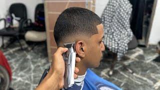  TÉCNICA PARA INICIANTES! COMO FAZER CORTE Low Fade DEGRADE BAIXO RÁPIDO e FÁCIL 