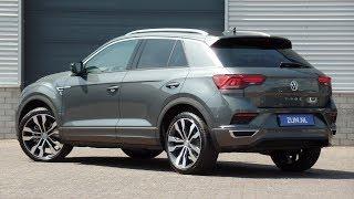 Volkswagen NEW T-roc R-line 2018 Indium Grey 19 inch Suzuka walk around & detail inside