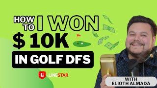 How I Won $10K in Golf DFS | Daily Fantasy Golf Strategy for DraftKings & FanDuel PGA Contests