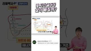 몇 시간을 굶어야 살이 빠질까? ㅜㅜ