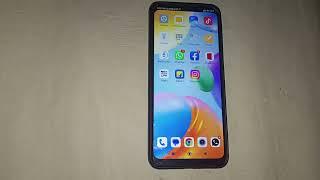 How to unhide notch in Redmi A1, redmi A1 notch setting