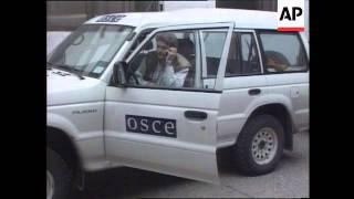 Kosovo - OSCE task force leaves for work