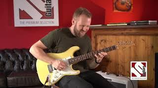 2019 Suhr Classic S Antique HSS Vintage Yellow | Guitar Demo