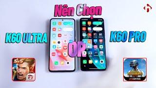 k60 Ultra hay K60 Pro chiến Game Mượt Hơn ? //HùngMobile