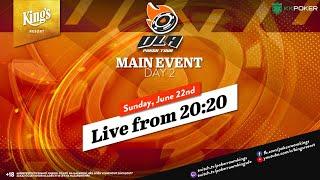 ️  Day 2 of €240 Ola Poker Tour Main Event live from King's 