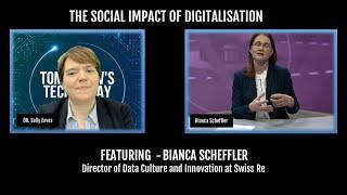 Sally interviews Bianca Scheffler, Director Data Culture and Innovation at Swiss Re