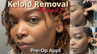 I'm Getting My Keloid Removed! Pre-Op Car Talk| LesaJ