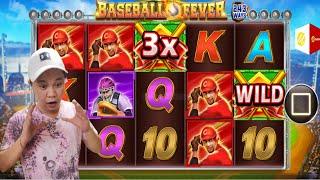 BASEBALL FEVER! EPIC WIN AT THE LUCKY SPIN! CQ9 with #mafabet @KnightPunch