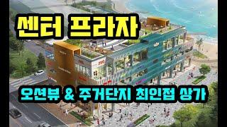 [센터프라자] 시화 MTV 거북섬 최고의 입지 상가, 수변오션뷰 조망, 3면 테라스