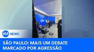 Debate do Flow termina com expulsão de Marçal e soco em marqueteiro de Nunes |#SBTNewsnaTV(24/09/24)