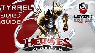 Heroes of the Storm (Gameplay) - Tyrael Build Guide - Demonic Skin (HotS Quick Match)