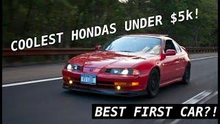 11 Reliable and Cool Hondas For Less Than $5k!!