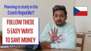 Simple Ways for STUDENTS to SAVE MONEY in the Czech Republic | #VKVlogs #Prague #5Things #cz