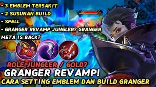 GRANGER REVAMP! SET BUILD GRANGER REVAMP TERSAKIT 2024 | EMBLEM GRANGER REVAMP TERSAKIT