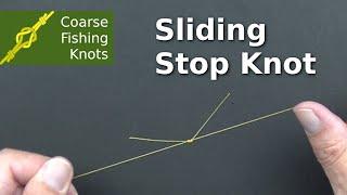 Sliding Stop Knot - How to tie