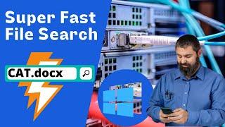 Enable Super Fast Search on Windows Server  //  Setting up Windows Search Service