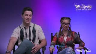 David Henrie & Janice LeAnn Brown - 'Wizards Beyond Waverly Place' Interview (Exclusive)